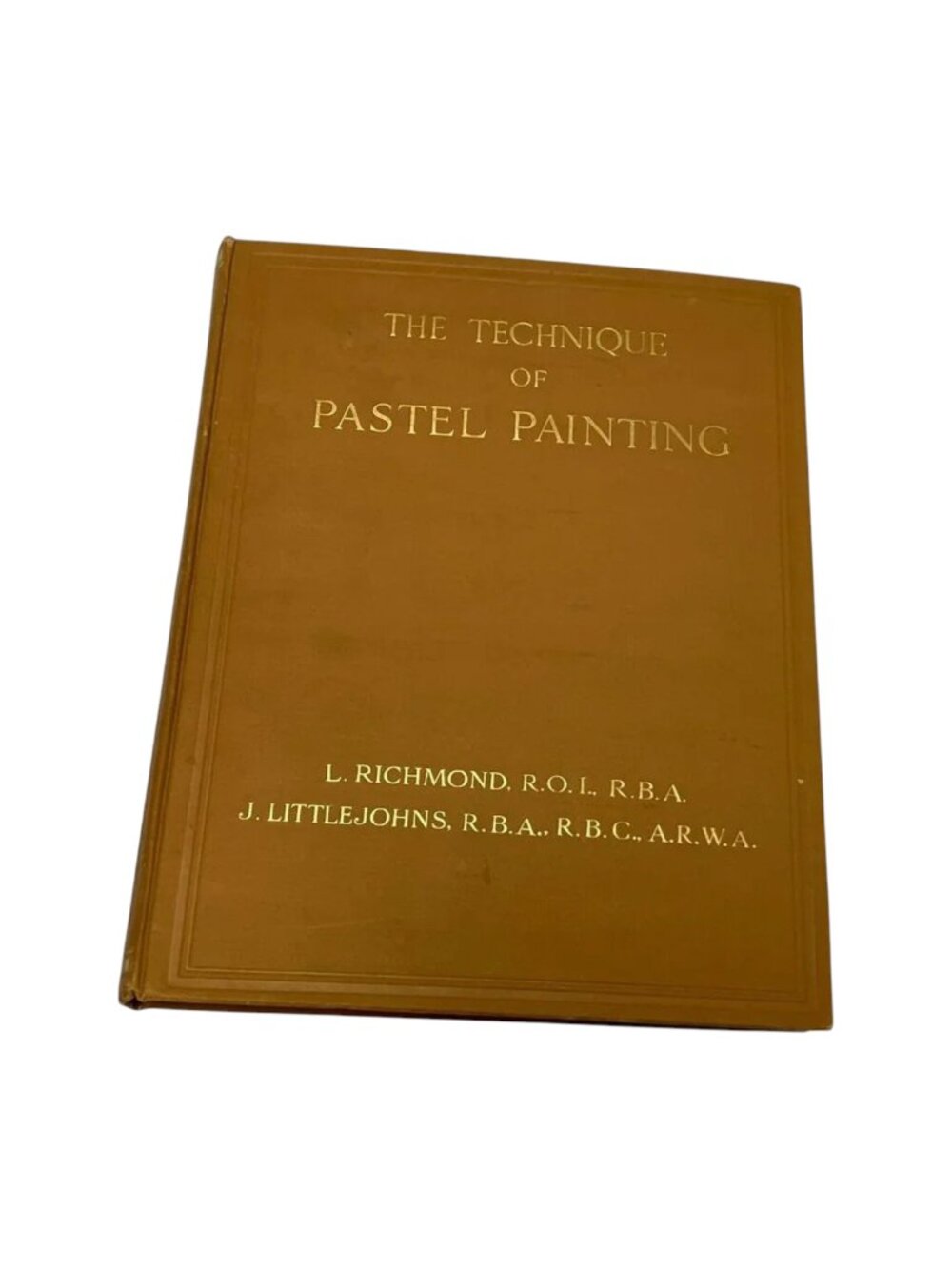 Vintage Technique of Pastel Painting Richmond‎ Color B&W Plates HC 1931